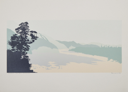 TONY LEAHY Hutt River View from Silverstream