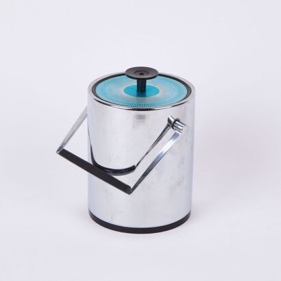 An Everest 60's Stainless Steel Ice Bucket