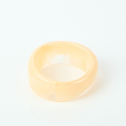 An Organic Formed Resin Cuff Bangle