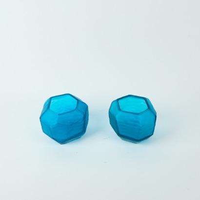 A Pair Of MCM Glass Vases