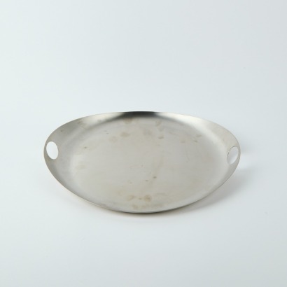 An Italian Stainless Serving Tray