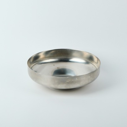A Mid-Century Danish Stainless Steel Salad Bowl