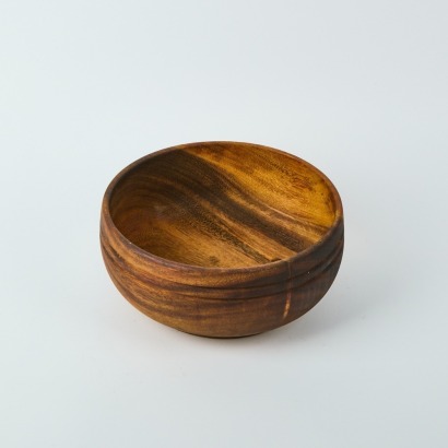 A Turned Wood Salad Bowl