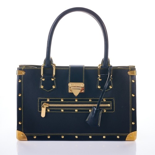 Louis Vuitton, Black Suhali Leather Fabuleux Bag