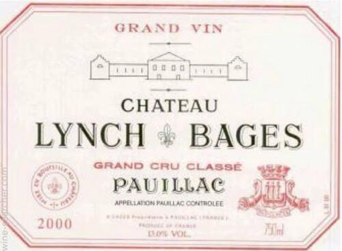 (12) 2000 Chateau Lynch Bages, Pauillac 