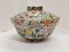 A Chinese Qing Dynasty Guangxu Period Famille Rose Lidded Bowl (Da Qing Guangxu Nian Zhi Mark) - 7