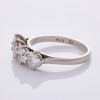 Platinum, 1.65ct Four Stone Diamond Ring - 2
