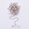 Pasquale Bruni, 18ct White Gold, 'Prato Fiorito' .87ct Diamond Pin Brooch / Pendant