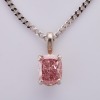 An Impressive 0.96ct Fancy Intense Pink Diamond Pendant