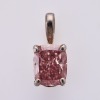 An Impressive 0.96ct Fancy Intense Pink Diamond Pendant - 2