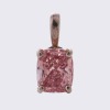 An Impressive 0.96ct Fancy Intense Pink Diamond Pendant - 3