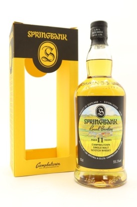 (1) Springbank Local Barley 11 Year 2022 Release Old Single Malt Scotch Whisky, 55.1% ABV