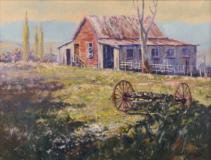 JOHN SPEEDY Old Barn Near Ngaruawahia