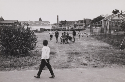 ARTIST UNKNOWN Children Playing in Decayed Industrial Area, Freemans Bay, Auckland, NZ