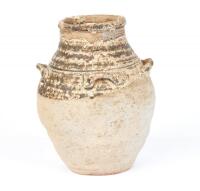 An Old Chinese Sung Trade Pottery Hanging Storage Jar