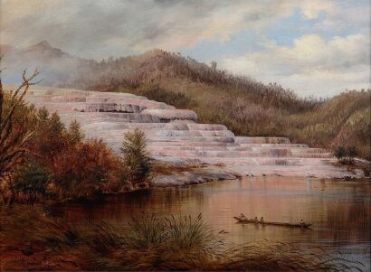 CHARLES BLOMFIELD The Pink Terraces (BNZ Multiple)