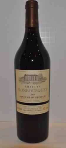 (1) 2000 Chateau Monbousquet, St Emilion 