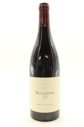 (1) 2007 Te Mata Estate Bullnose Syrah, Hawke's Bay