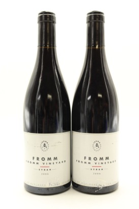(2) 2006 Fromm 'Fromm Vineyard' Syrah, Marlborough