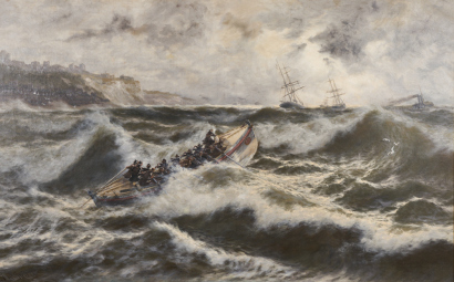 JOHN MILES Launch of the Dover Lightboat