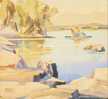 EDGAR SEELYE untitled (Landscape)