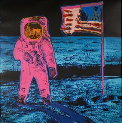AFTER ANDY WARHOL Moonwalk (Pink)