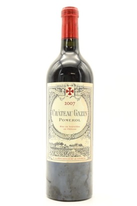 (1) 2007 Chateau Gazin, Pomerol
