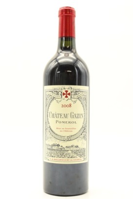 (1) 2008 Chateau Gazin, Pomerol [JR16.5]