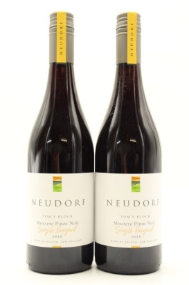 (2) 2020 Neudorf Tom's Block Moutere Pinot Noir, Nelson [JR16]