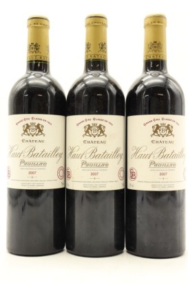 (3) 2007 Chateau Haut-Batailley, Pauillac [JR16]