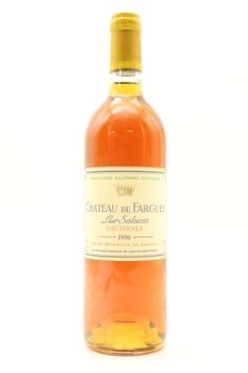 (1) 1996 Chateau de Fargues, Sauternes