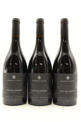 (3) 2017 Prophet's Rock 'Cuvee Aux Antipodes' Pinot Noir, Central Otago [JR17.5]