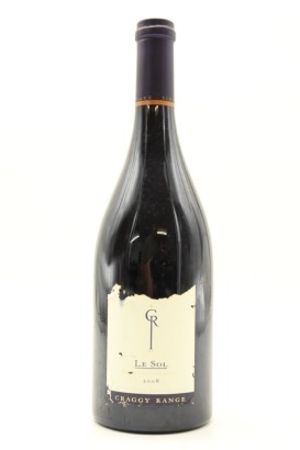 (1) 2008 Craggy Range Le Sol Syrah, Gimblett Gravels [BC96] (TOL)