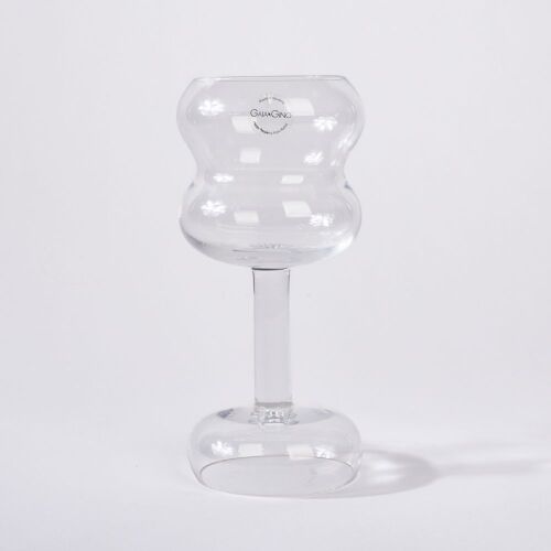 A Karim Rashid 'Happy People &ndash; Karl' Beer Glass for Gaia & Gino