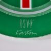 A Karim Rashid RSVP Collection Glass Plate - 3