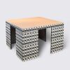 An Alessandro Mendini 'Ollo' Table and Four Chairs - 3