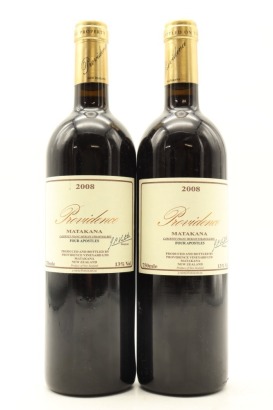 (2) 2008 Providence Private Reserve Merlot, Cabernet Franc, Malbec, Matakana