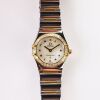 Stainless Steel /18ct Yellow Gold, 22mm OMEGA Constellation Quartz Ladies Wristwatch