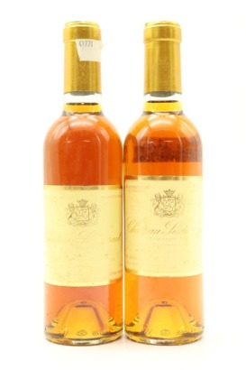 (2) 2002 Chateau Suduiraut, Sauternes, 375ml [JR17.5]