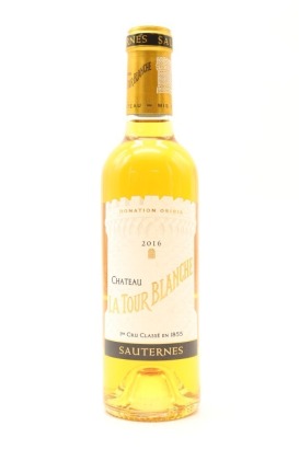 (1) 2016 Chateau La Tour Blanche, Sauternes, 375ml [JR18] [RP95] [WE95]