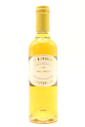 (1) 2007 Chateau Raymond-Lafon, Sauternes, 375ml [JR17.5]