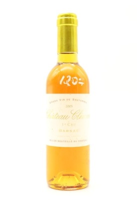 (1) 2005 Chateau Climens, Sauternes - Barsac, 375ml [JR17.5] [WS95]