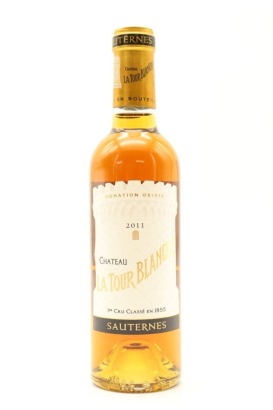 (1) 2011 Chateau La Tour Blanche, Sauternes, 375ml [JR17.5] [WE93]