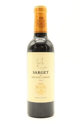 (1) 2010 Chateau Gruaud-Larose 'Sarget de Gruaud-Larose', Saint-Julien, 375ml