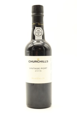 (1) 2016 Churchill's Vintage Port, Portugal, 375ml [JR18.5] [WS96]