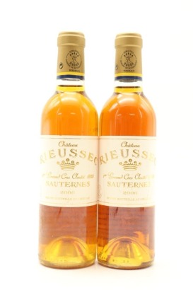 (2) 2006 Chateau Rieussec, Sauternes, 375ml [WE93] [JR18] [WS93]