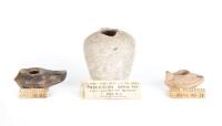 Three Pottery Antiquities