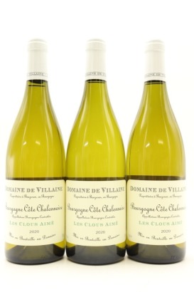 (3) 2020 Domaine A. & P. De Villaine Bourgogne Cote Chalonnaise Les Clous Aime Blanc, Burgundy