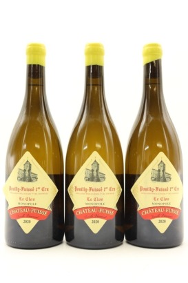 (3) 2020 Chateau-Fuisse Le Clos, Pouilly-Fuisse Premier Cru [WE93]