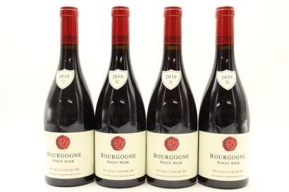 (4) 2019 Nicole Lamarche Bourgogne Rouge, Burgundy